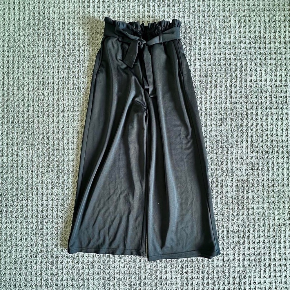 black flare pants